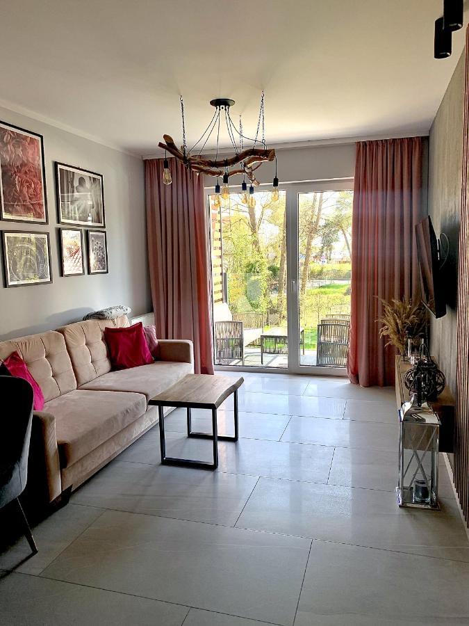 Wyjatkowy Apartament Lukas Mielno Мєлно Екстер'єр фото